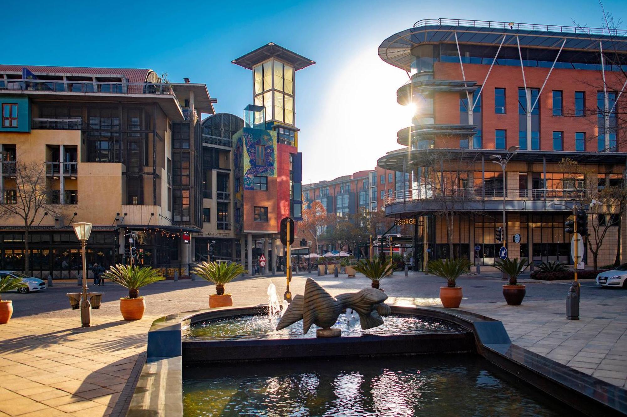 Johannesburg Marriott Hotel Melrose Arch Exterior foto