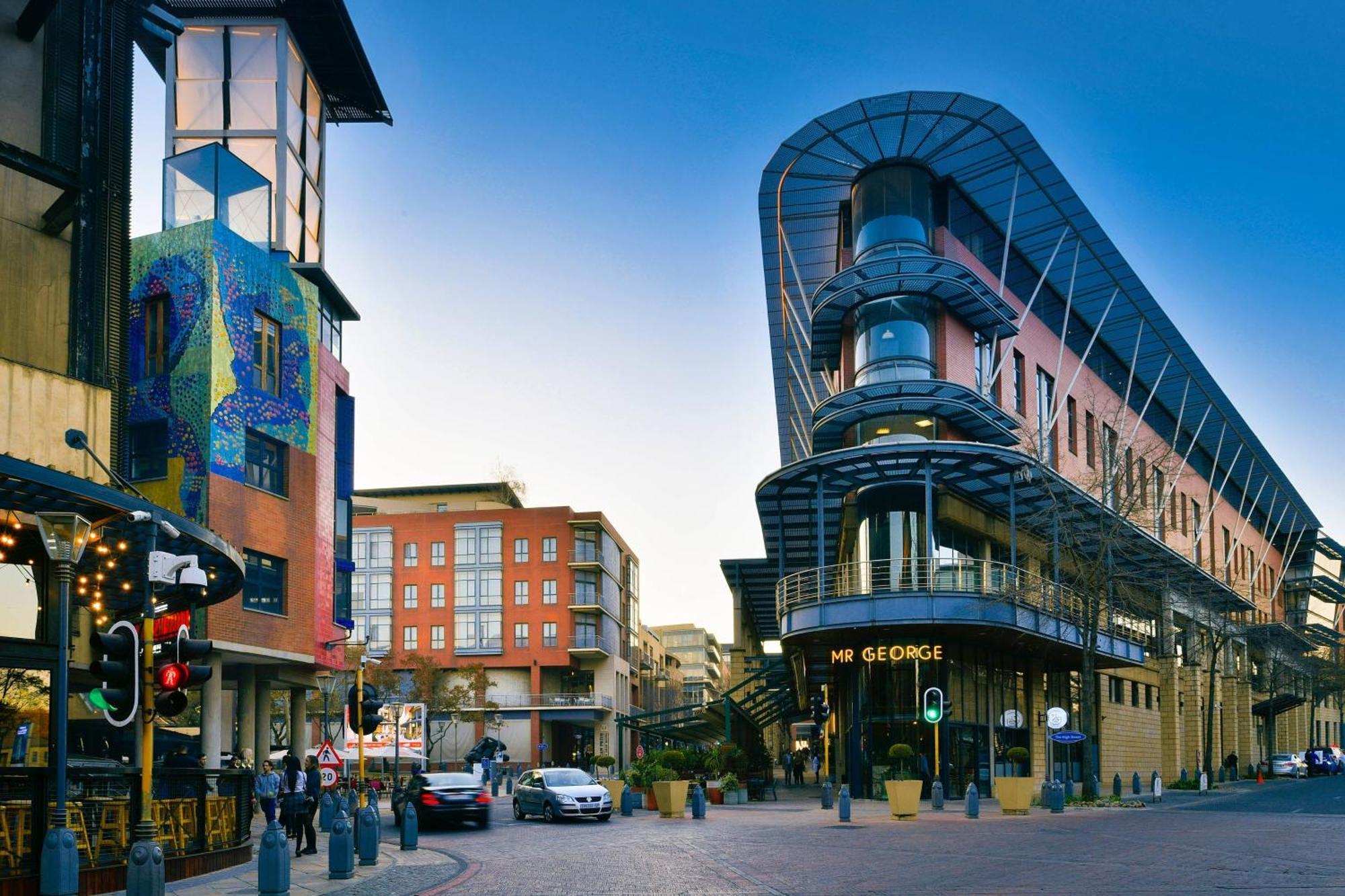 Johannesburg Marriott Hotel Melrose Arch Exterior foto