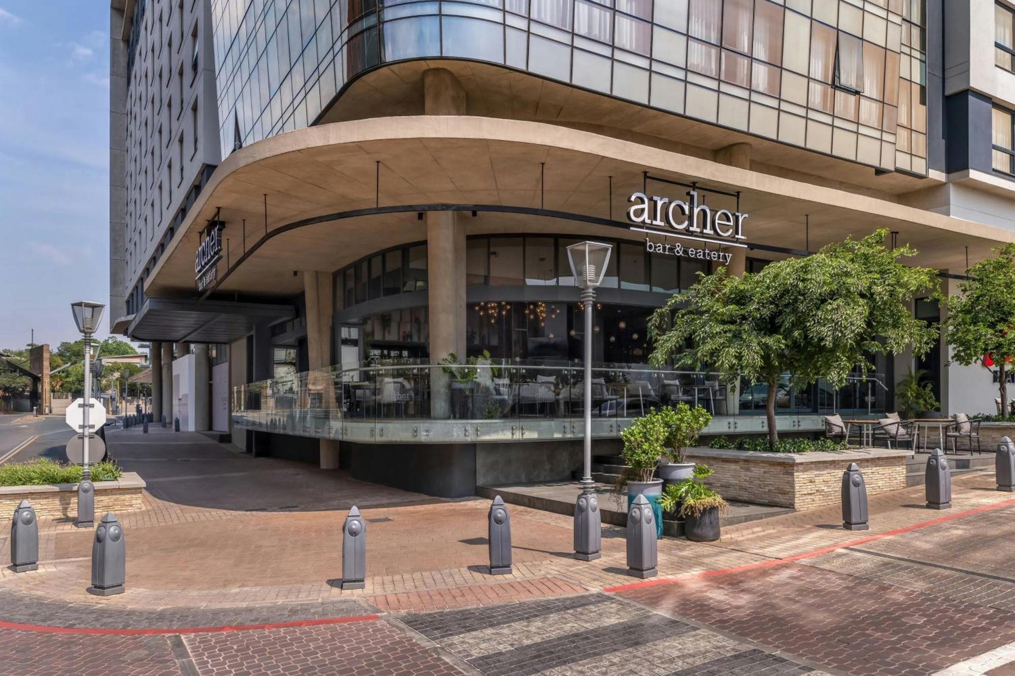 Johannesburg Marriott Hotel Melrose Arch Exterior foto